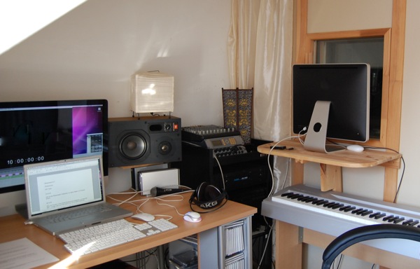 Studio-Arbeitsatmosphäre - Doris Lauerwald 2010