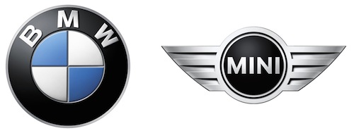 BMW AG Logo Mini Black BMW AG Logo Mini White